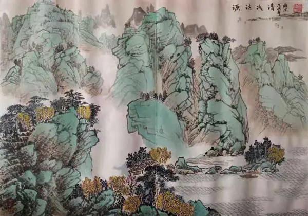 画家罗晓东——青山绿水 钟灵毓秀