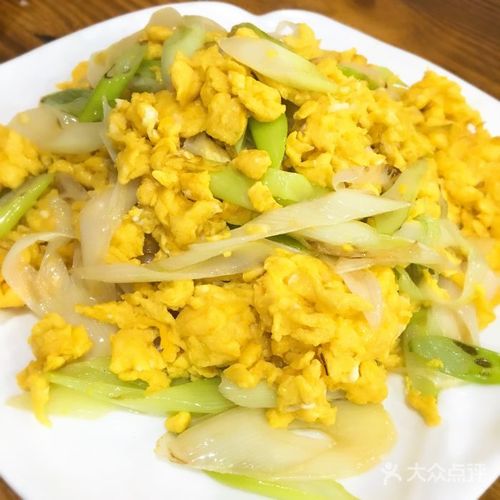 大葱炒蛋