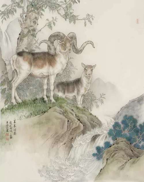 中国当代工笔画领军人物著名画家王永刚