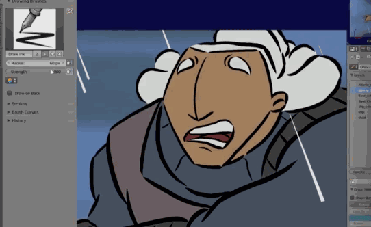 3d动画软件blender推出2.5d动画新功能,效果炸裂!