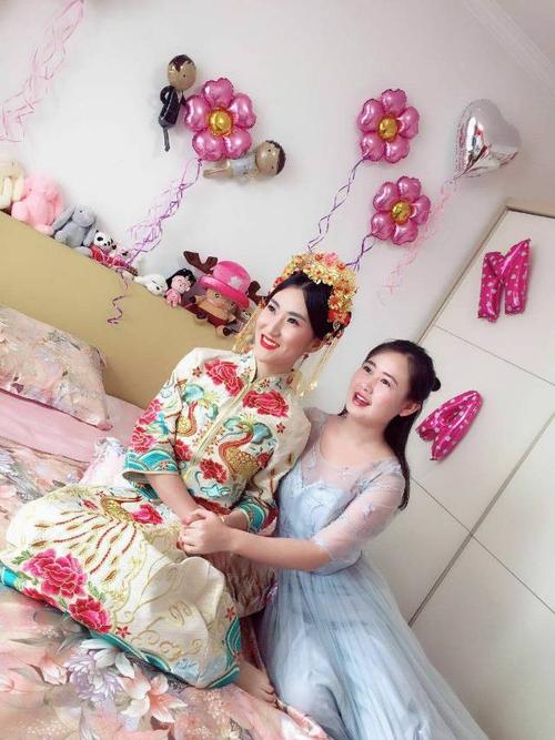 美丽的瞬间,吉祥喜庆的2017,10,21,漂亮的宝贝女儿出嫁了,愿你的一生