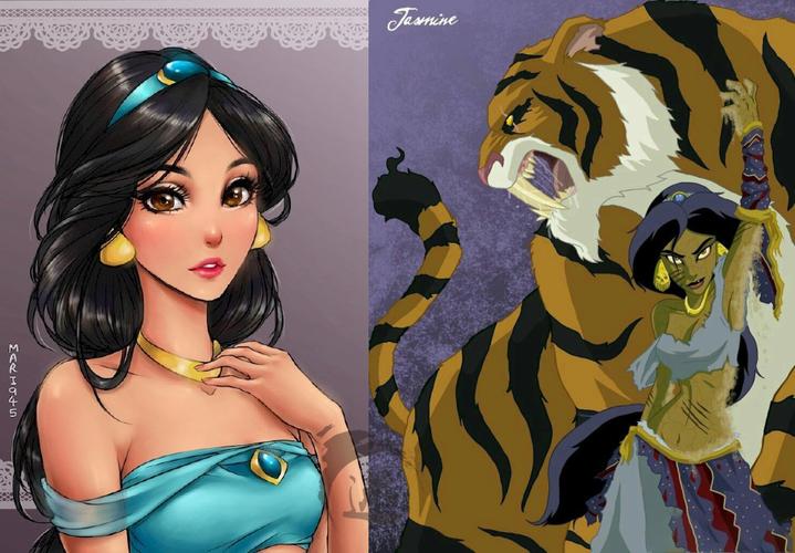 童话不再美好迪士尼公主彻底黑化乌苏拉看到小美人鱼都害怕