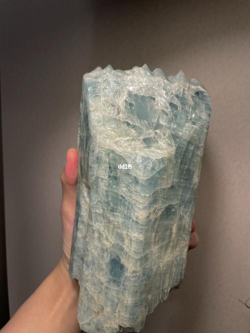 98赞比亚海蓝宝六棱柱原石_海蓝宝_赞比亚_能量水晶