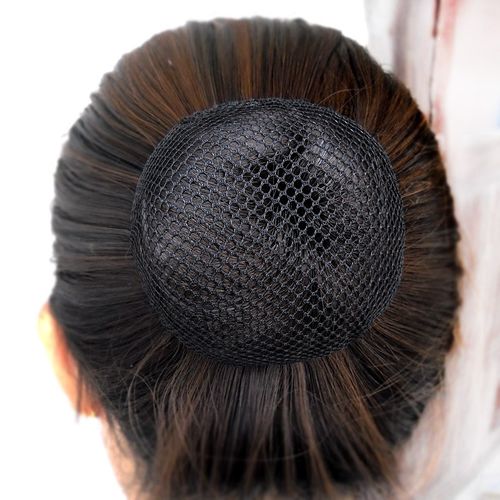 丸子头饰头发头套头花盘发网兜发网