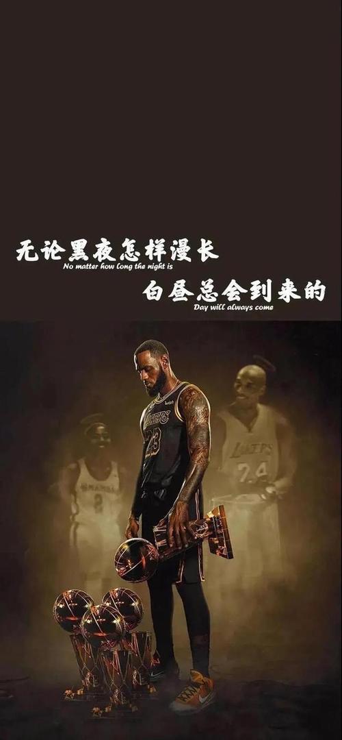 带文字nba特效壁纸非常励志