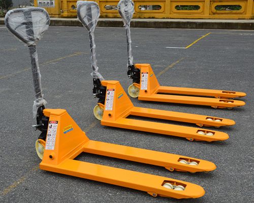 托盘车油压车 装卸车 压力车 地牛 搬运车 吨手动液压车 3 叉车