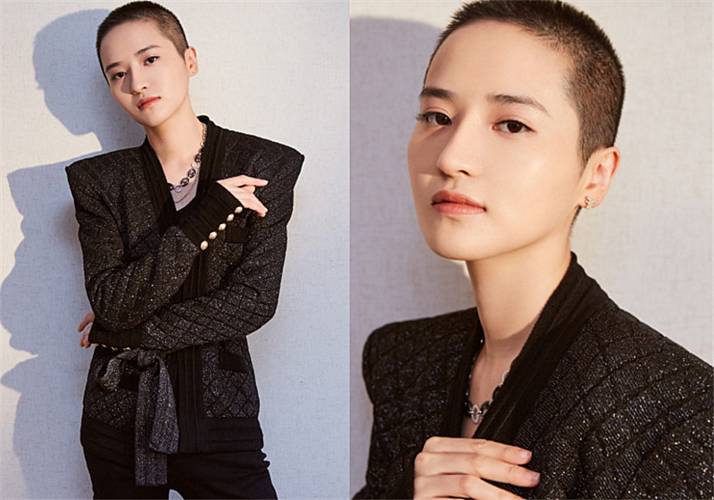 baby的寸头,周冬雨的寸头,蒋一侨的寸头,看到热巴的寸头:a炸了!