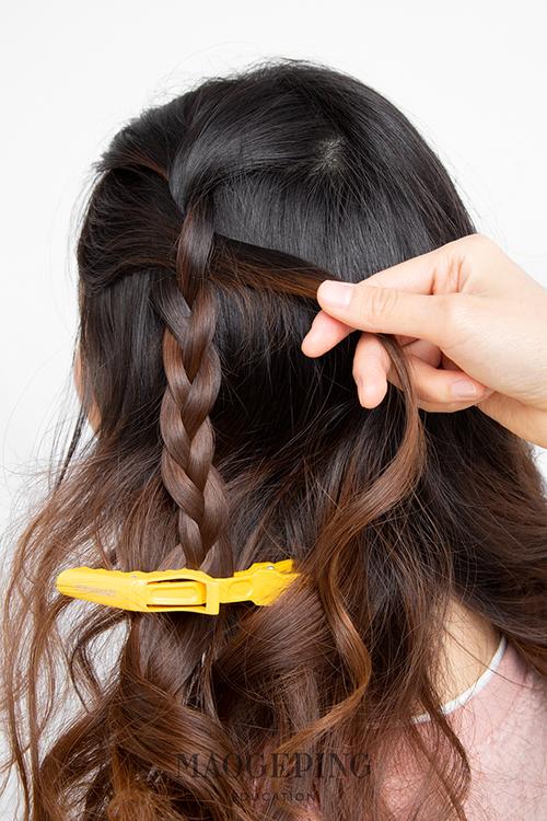 双麻花辫女孩的青春永不过时,可可爱爱