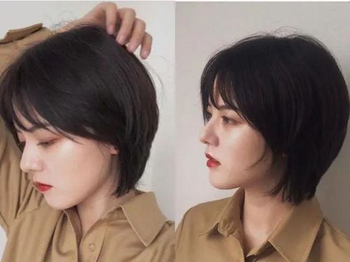 可甜可飒的超a短发减龄显脸小短发控女生一定要get