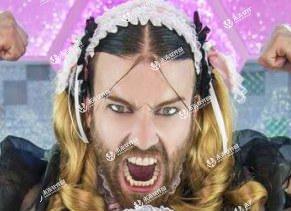 大胡子辣妹动态表情包(非常魔性) 高清版