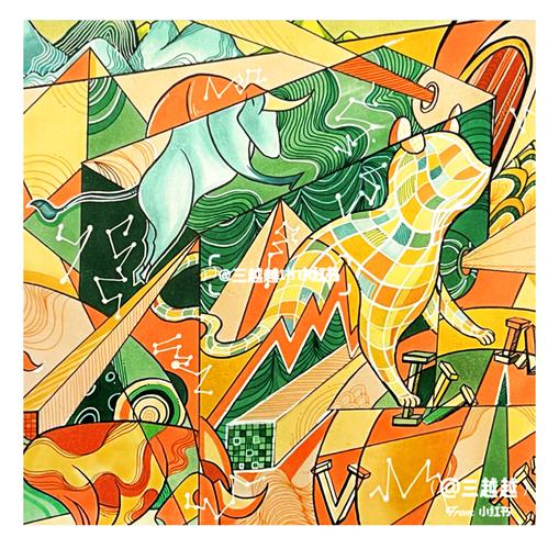 考研手绘色彩构成/装饰画/插画/海报卷面_考研_色彩构成_装饰画_插画