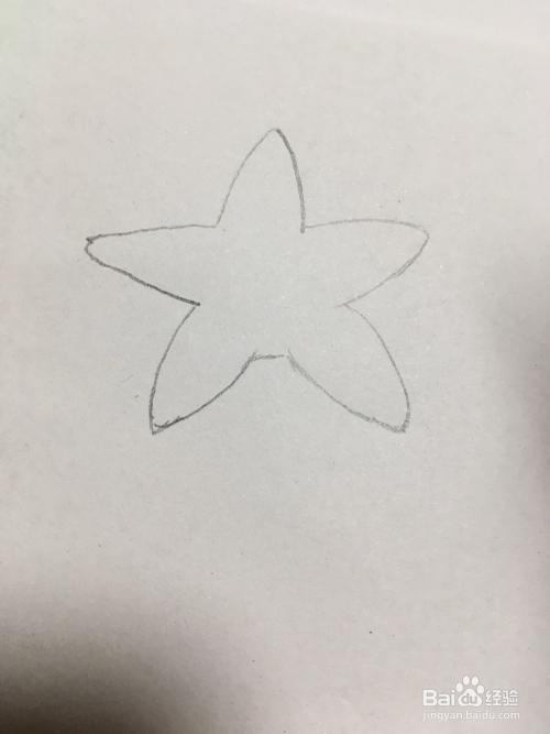 幼儿简笔画:海星的画法