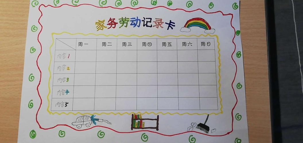 "劳动最光荣,整理书桌我能行!"三年级主题劳动教育