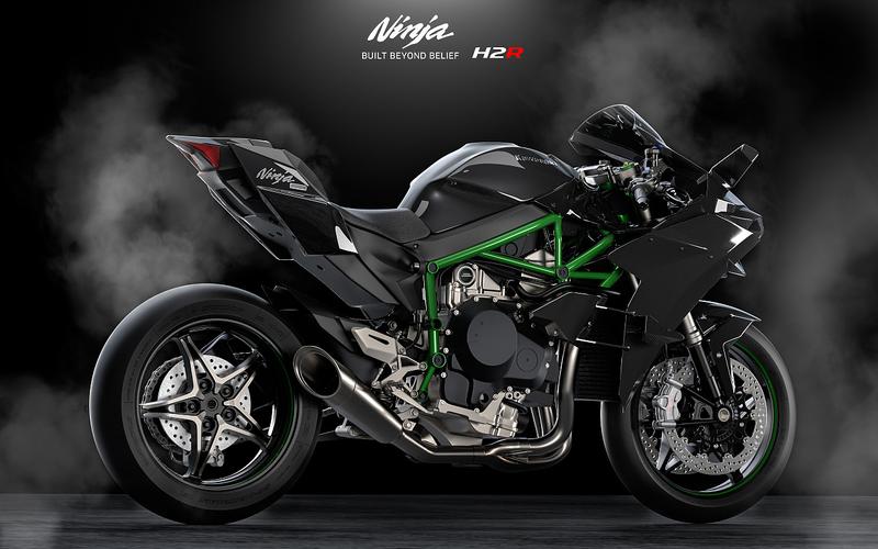 川崎h2r,世界上最快的量产摩托.