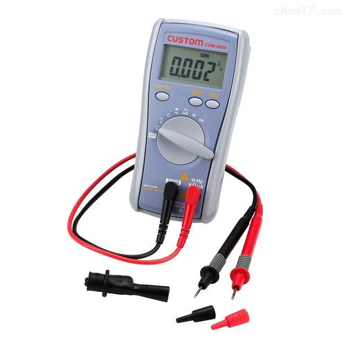 日本东洋custom数字万用表cdm-6000