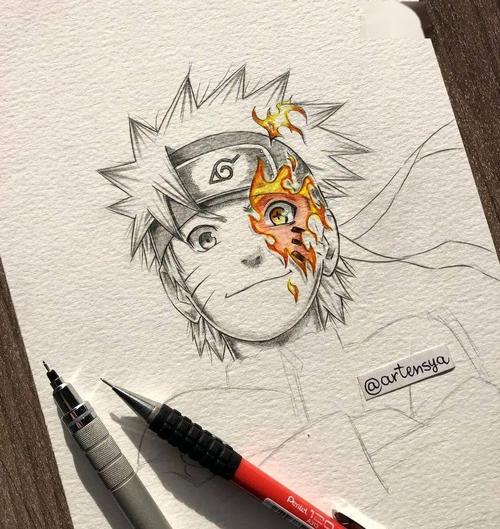 火影忍者动漫手绘