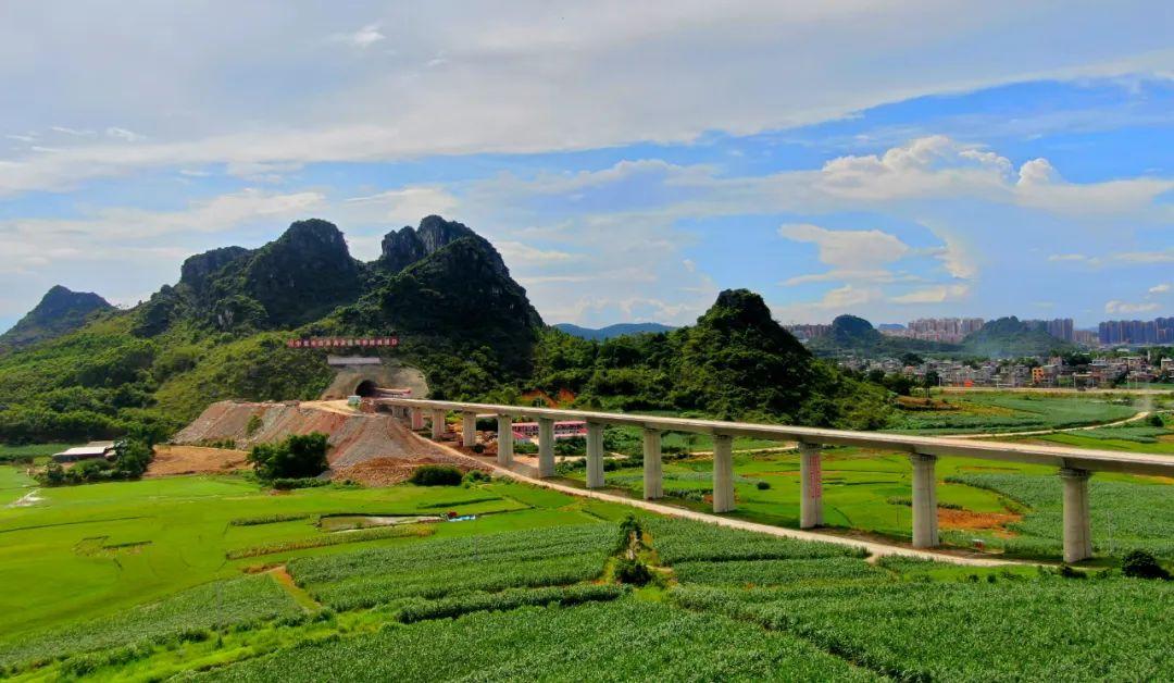 新建崇左至凭祥铁路年底开工建设 | 最新航拍!崇左高铁建成这样了