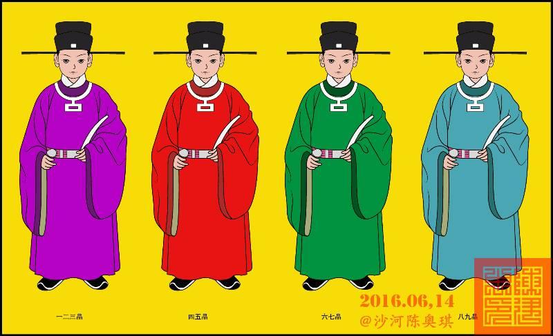 教材插图错(宋朝知县官服是紫色还是绿色