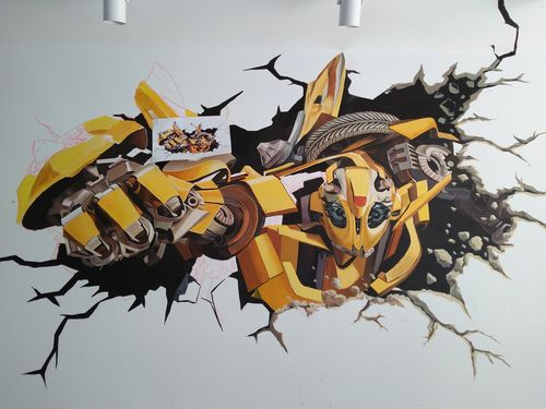 近来墙画之一