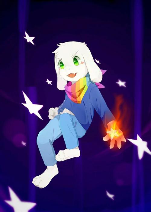 本期壁纸为asriel