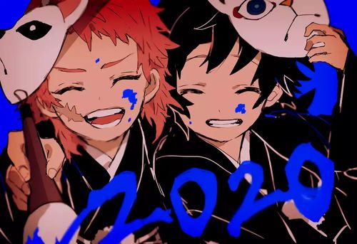 鬼灭之刃水柱富冈义勇6107ω6106高清高质量美图壁纸搬运