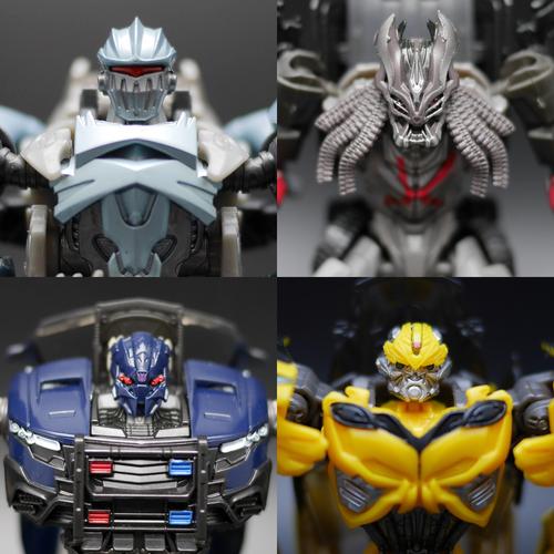 变形金刚 电影版 路障曲轴箱大黄蜂斜线擎天柱 5盒装现货