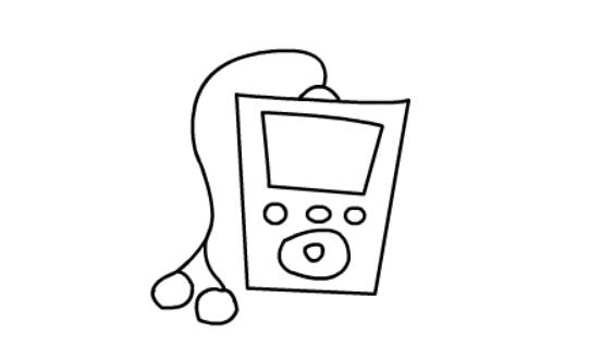 简笔画动画教程这mp3播放器_儿童画播放器