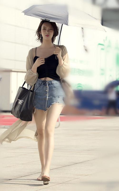 街拍重庆美女如云的城市