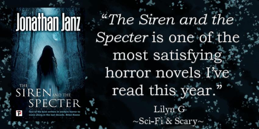 the siren and the specter by jonathan janz #bookreview