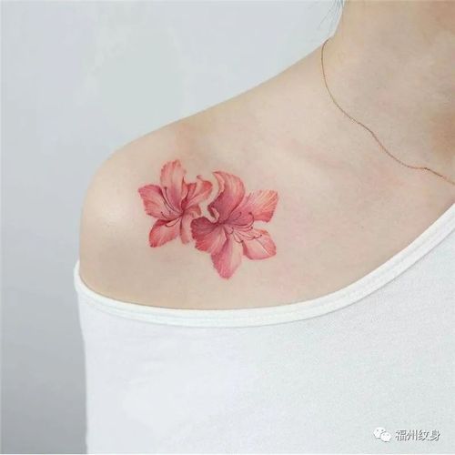 2020漂亮的锁骨纹身图案