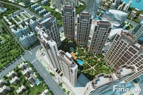 龙湖春江郦城效果图鸟瞰图