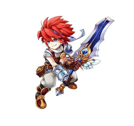 魔力宝贝手游巨剑男原画