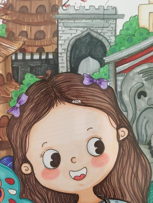 我和我的家乡—泉州 主题儿童画_儿童画_绘时光生活美术馆攻略_艺术馆