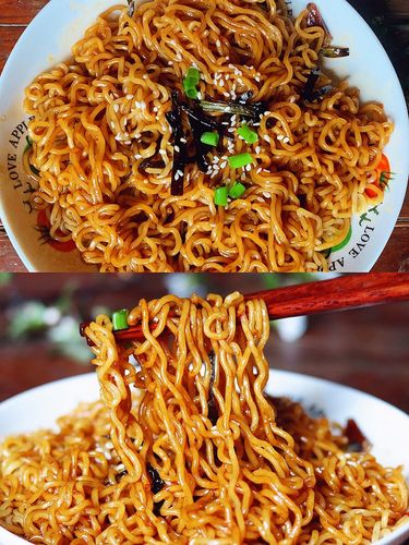 香到炸的销魂葱油方便面,好吃到舔盘