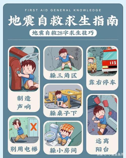 地震自救方法