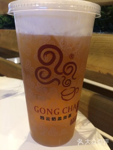 四云奶盖贡茶(皇城恒隆广场店)原味绿茶奶盖图片 - 第2张