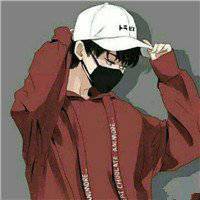 戴口罩的男生动漫头像_微信头像图片大全