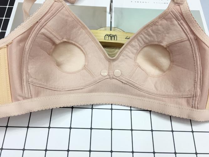 炫贝孕8095#哺乳单开口内衣 简约 大方 舒适三排四扣文胸