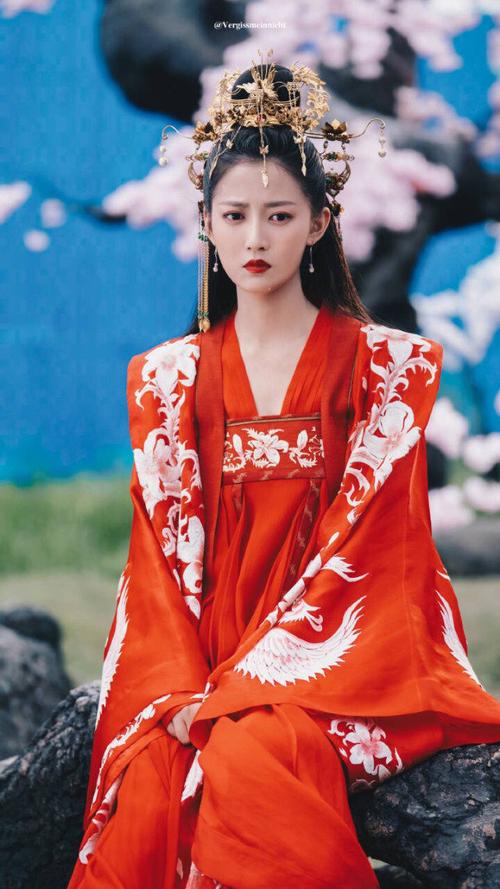 漂亮气质影视女明星陈钰琪古装照片