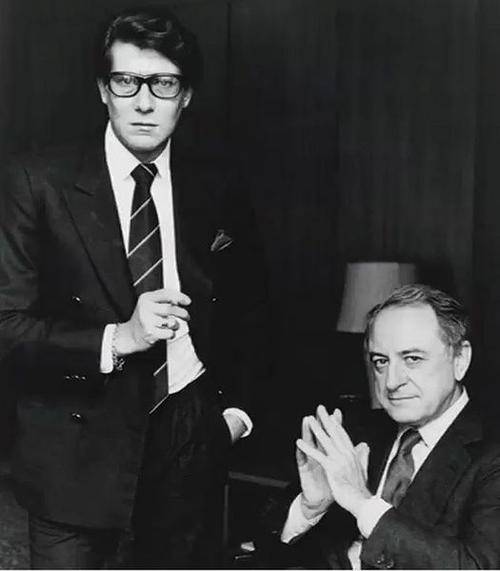 伊夫·圣罗兰(yves saint laurent)和皮埃尔·贝格(pierre bergé)