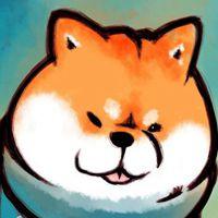 可爱动画柴犬情侣头像 超萌可爱柴犬情侣头像一对