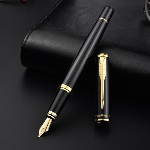 生日礼物送礼成人办公老师女生学生练字美工笔弯头弯尖定制刻字logo