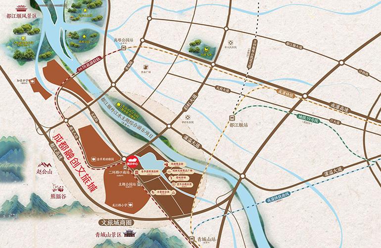 都江堰61融创万达文旅城 在售