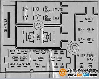原车cd接线图解