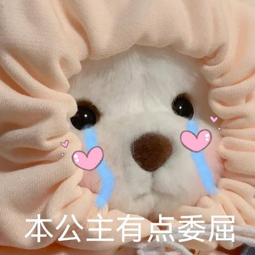 本公主有点委屈(狗狗表情包)