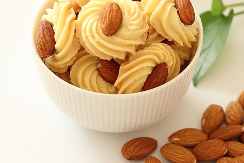 爱甜品纯手工无添加巴旦木杏仁曲奇饼干办公室下午茶