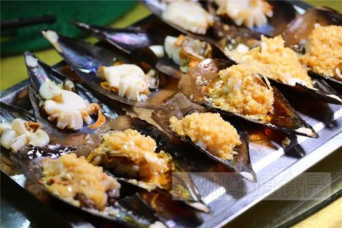 【带壳带子】15斤120个半壳江瑶贝半壳带子海鲜水产