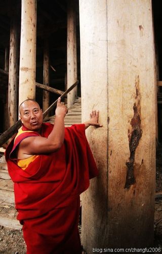在我们眼里,云登活佛和那参天云柱,都可以堪称栋梁.