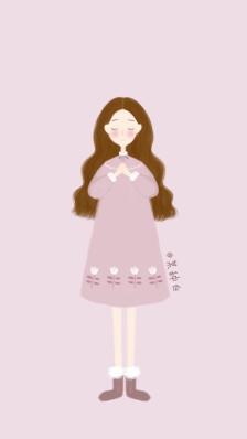 手绘插画动漫可爱经典个性萌萌哒摄影街拍简约时尚唯美图片大全套图