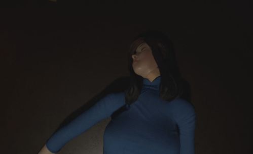 举例,严实的着装使得玩家们很难在她身上找到亮点,在一开始的女鬼佳慧